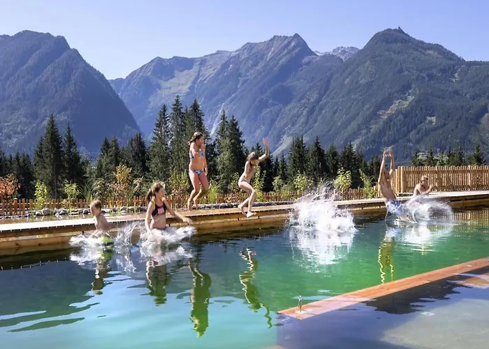 With Shared Swimming Pool Domek alpejski Neukirchen am Großvenediger